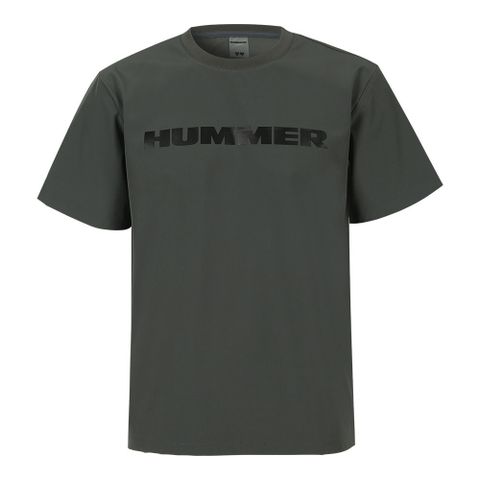 험머 남성 H1 시그니처 로고 쿨 반팔 티셔츠 카키