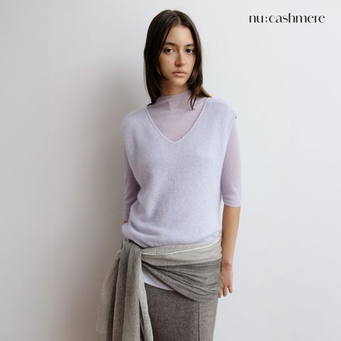 [런칭가 99000원]누캐시미어 멜팅울100% 스팽글 7부풀오버