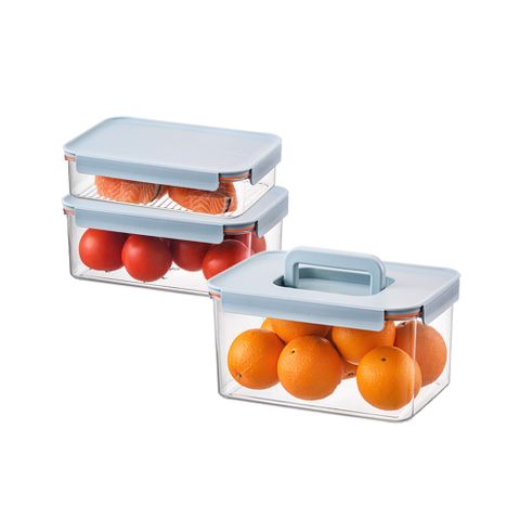 [락앤락]NEW 비스프리 모듈러 플러스 대용랑 풀사이즈 3종(4.8L핸들1P+3.5L1P+2.1L1P)