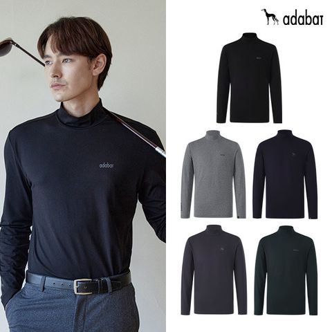 [아다바트] 기능성 모크넥 티셔츠 남성 5컬러 택1 S