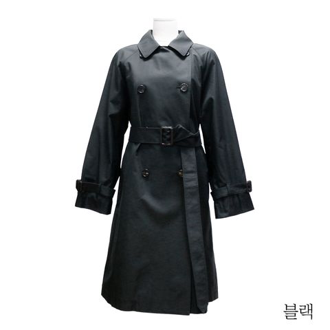 막스마라 벨티드 트렌치 코트