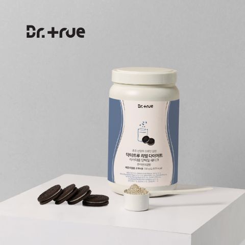 닥터트루 산양유 초유 식물성 맛있는다이어트 단백질쉐이크 쿠키앤크림맛 쉐이크