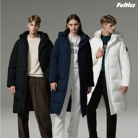 [Feltics] 펠틱스 25FW 남녀 롱패딩 점퍼 1종 (남녀공용)