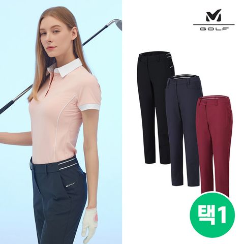 [하프클럽/밀레 골프]UV차단 쿨링 팬츠 여성 3종 택1
