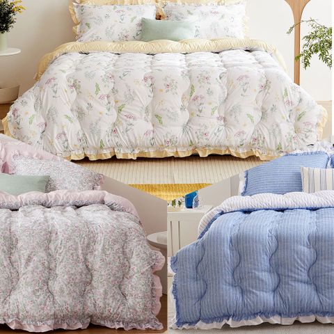 [메종노아] 로사 플란넬 이불 3세트(K)