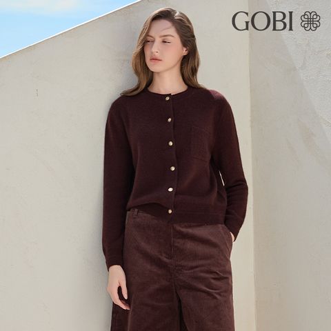 [런칭가 399000원] 고비(GOBI) 캐시미어 이중직 포켓 가디건