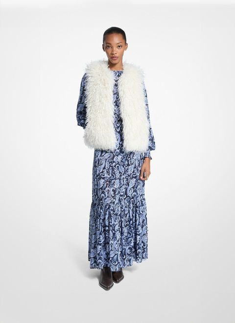 [비밀상점] [정가 400000원] 시어링 퍼 베스트 MF520J3JSP110