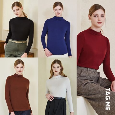 [TAG ME]  태그미 기모 리오셀 티블라우스 5종