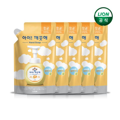 아이깨끗해 핸드워시 순 450ml 리필 x 5개