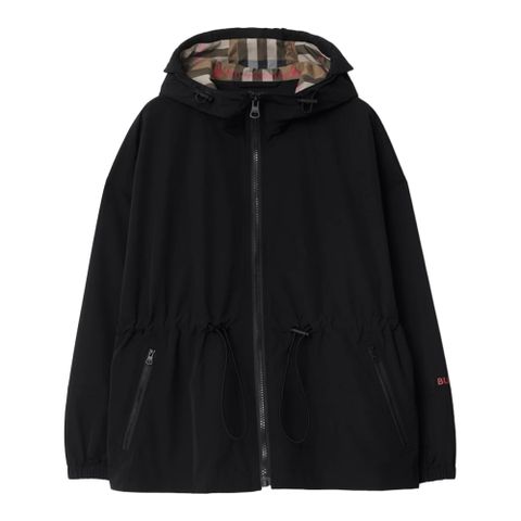 [버버리] BIRLEY 드로스트링 숏 후드 자켓