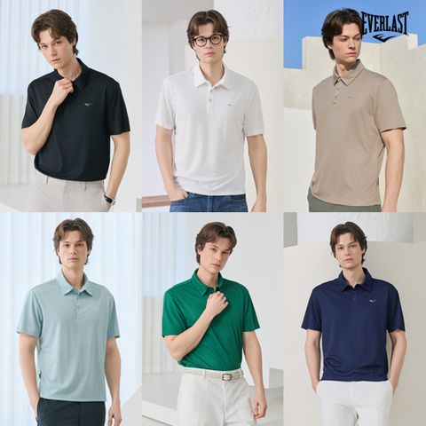 에버라스트 25SS 남성 반팔 카라티셔츠 6종