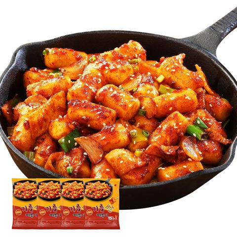 석관동떡볶이 기름쌀떡볶이 4팩