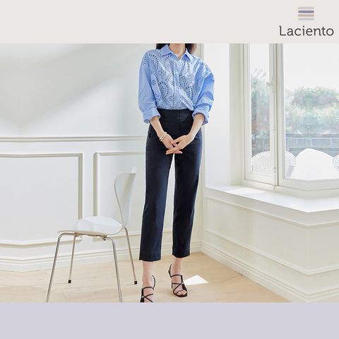 [런칭가 69900원] 라씨엔토 코튼블렌딩 비비드 썸머 팬츠