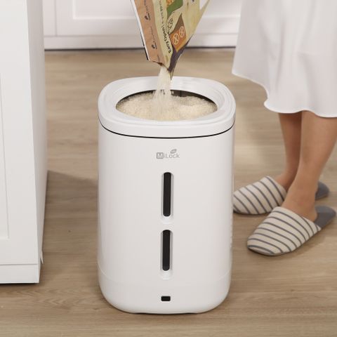 미락_3세대 진공쌀통 15kg 원터치 쌀통/진공 쌀통/예쁜쌀통
