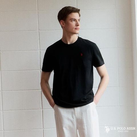 [U.S. POLO ASSN.] USPA 26SS 남성 코튼100 라운드 티셔츠 단품