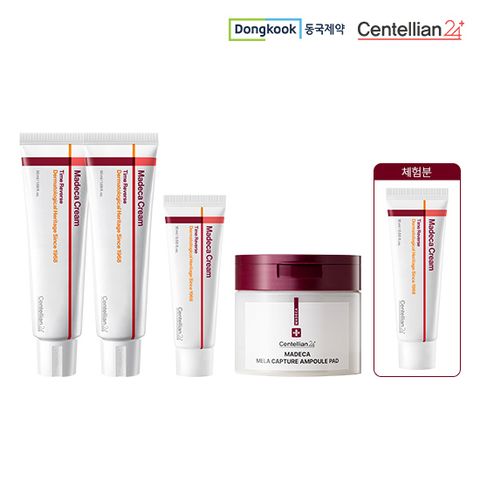 마데카크림7 50ml 2개+마데카크림7 15ml 1개+멜라캡처앰플패드 1개 +(체험분)크림7 15ml 1개