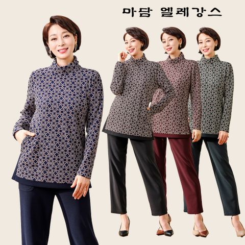 [마담엘레강스] 아리아나 기모 상하세트 (2종)