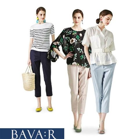 (Hmall) [바바르 BAVA:R] 19 SUMMER 린넨 블렌디드 팬츠 3종 세트