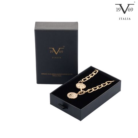 V19.69 ITALIA 골드체인 벨트