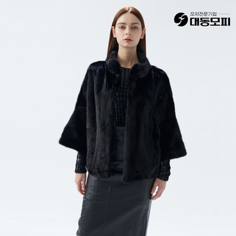 대동모피 25FW 풀스킨 휘메일 밍크 자켓
