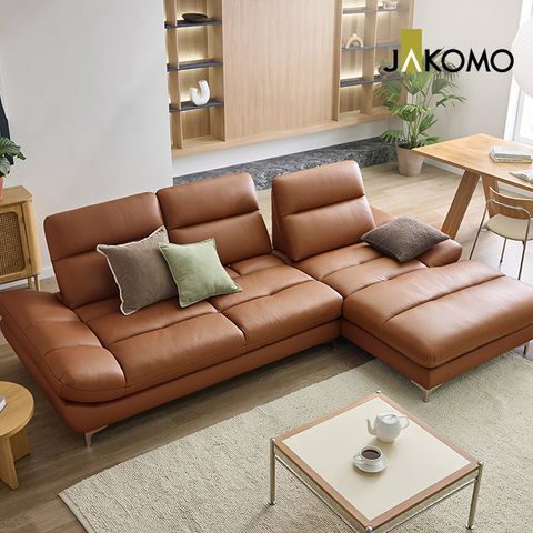 [무이자60][자코모] 베러미ll 스윙 4인 카우치형 기.능성 천연면피 소가죽 소파