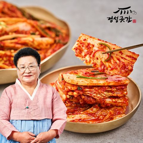 [홈쇼핑 동일 상품] 정성곳간 강순의 명인의 포기김치 5kg