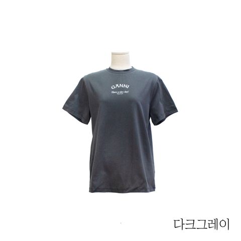 가니 베이직 로고 티셔츠(T3590490)