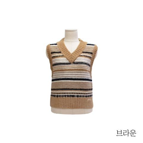 [가니] 스트라이프 울블렌드 베스트