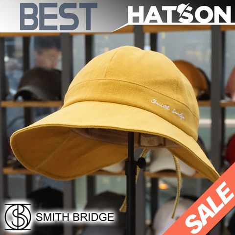 [현대백화점] [햇츠온]K0SB404 SMITH BRIDGE 브랜드 여성 코디 무지 린넨 버킷햇 사계절 벙거지 플로피햇 챙넓은 모자 AD +할인쿠폰
