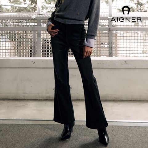 아이그너 25FW 기모 부츠컷 데님 팬츠