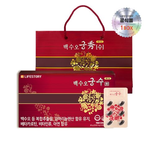 좋은버릇 백수오궁수 여성 갱년기 건강 1박스 (1개월분)