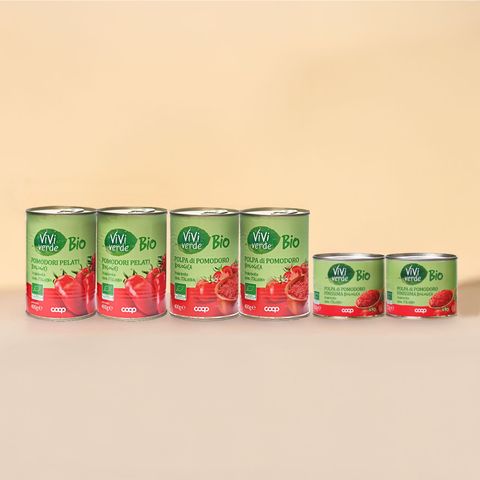 [비비베르데]유기농 토마토퓨레 3종x2set(홀토마토400g+다이스 400g+퓨레210g)