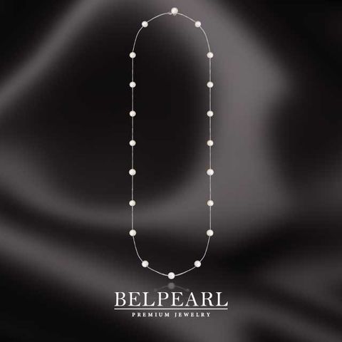 벨펄 리얼 담수진주 8.8.8 디바이드 목걸이 1종