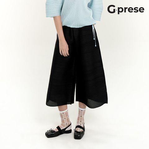 [G.prese] 지프레세 26 SUMMER 가로주름 와이드팬츠