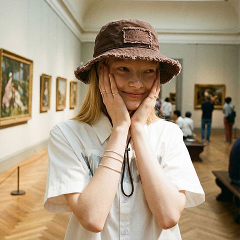 [PEOPLE OF THE WORLD] 프린지엣지 버킷햇