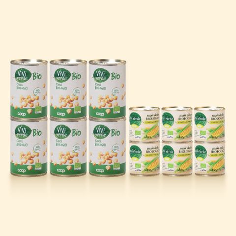 [비비베르데]유기농 스위트콘 6캔+ 병아리콩 6캔