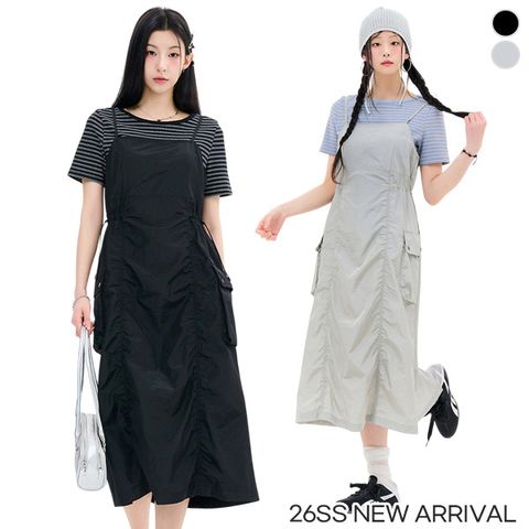{체이스컬트} (2Color) Glossy 뷔스티에 ONE-PIECE