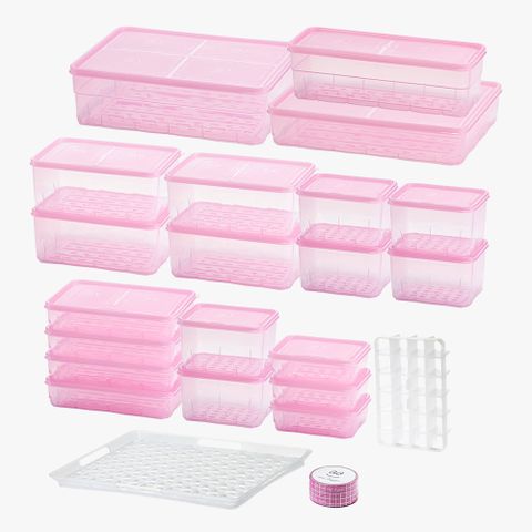 땡스소윤 냉동실 전용 밀폐용기 용기내세트