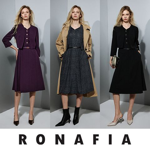 [로나피아] 26SS 듀얼 라인 드레스 (1종)