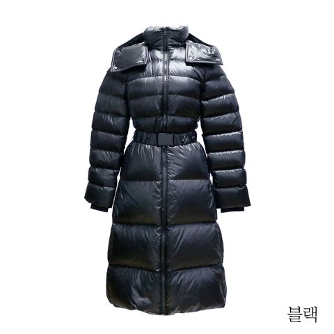 {버버리} 후드 푸퍼 롱 다운 패딩