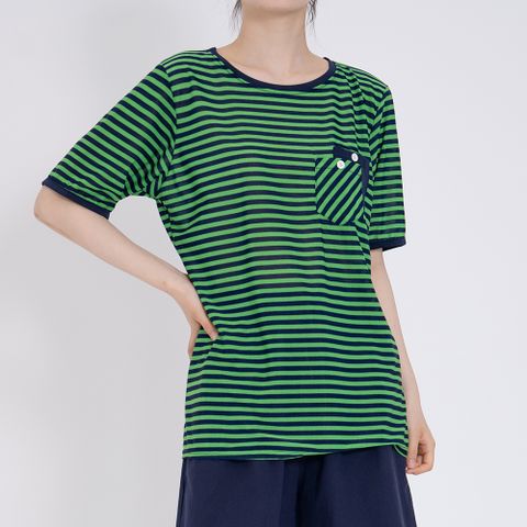 엄마옷 마담4060 더블단추단가라티셔츠-QD000016-