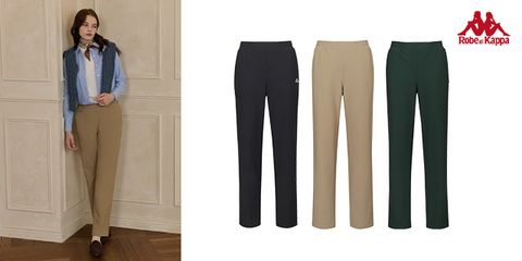 [ROBE DI KAPPA] 로베 디 카파 25FW 여성 트리코트 본딩팬츠 3종