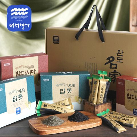 [완도명가] 간편밥톳/밥다시마혼합선물세트(밥톳8g*20봉/밥다시마8g*20봉)