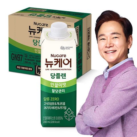 [대상웰라이프] 뉴케어 당플랜 인절미맛 (200mlx30팩) 1박스 