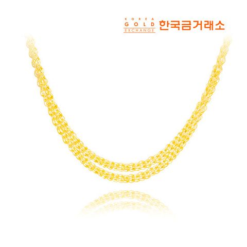 [손주사랑 골든데이] 한국금거래소 24K 순금 샤인쉘 목걸이