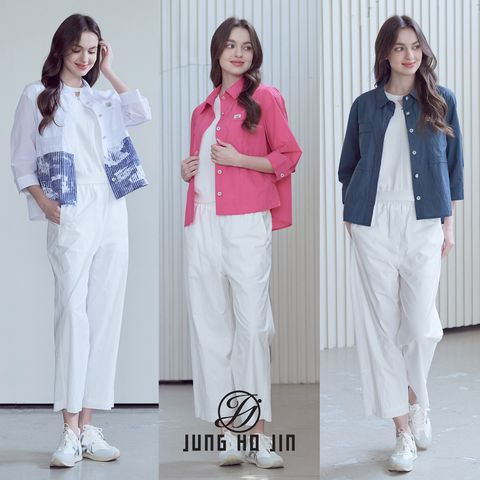 [Jung Ho Jin] 정호진 26SS 여성 에어라이트 셔츠형 블라우스 1종
