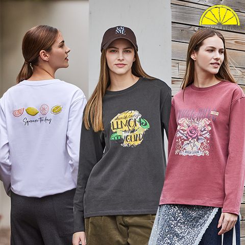 25FW 아쿠아리모네 여성 피그먼트 롱슬리브 3종