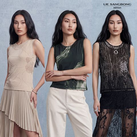 이상봉에디션 26SS 어스 메쉬 티셔츠 3종