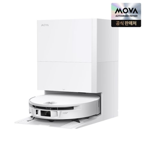 모바 S70 Roller 로봇청소기 온수 자동세척 열풍건조 물걸레 확장 90mm 슬림바디