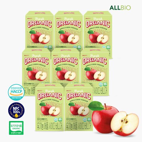 유기농 애플사이다비니거 애사비 스틱 8박스X15포(120포)